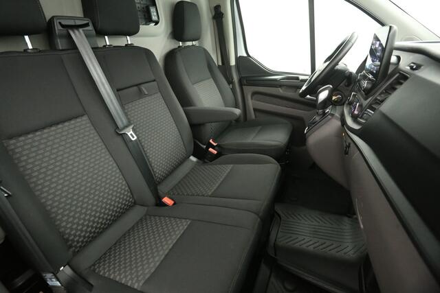 Ford TRANSIT CUSTOM Trend 2.0 Ecoblue L2H1 Automaat Airco LED Camera Cruise Carplay Trekhaak PDC 3 Persoons Traanplaat