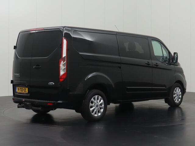 Ford TRANSIT CUSTOM 2.0TDCI 170PK Lang Limited Dubbele Cabine | Navigatie | Camera | 2xSchuifdeur | Trekhaak
