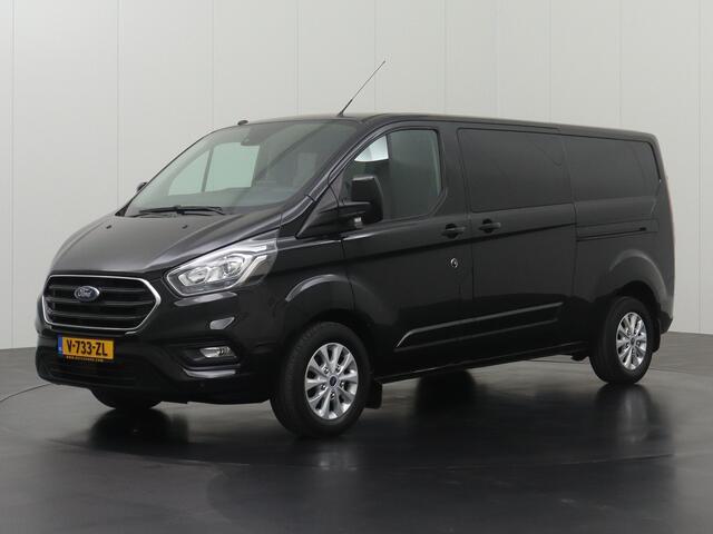 Ford TRANSIT CUSTOM 2.0TDCI 170PK Lang Limited Dubbele Cabine | Navigatie | Camera | 2xSchuifdeur | Trekhaak