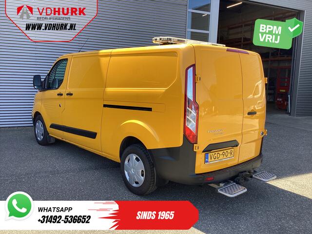 Ford TRANSIT CUSTOM 340 2.0 TDCI 130 pk L2 EXPORT ONLY Schuifdeur 2x/ 2.8t Trekverm./ Carplay/ Stoelverw./ Camera/ Trekhaak