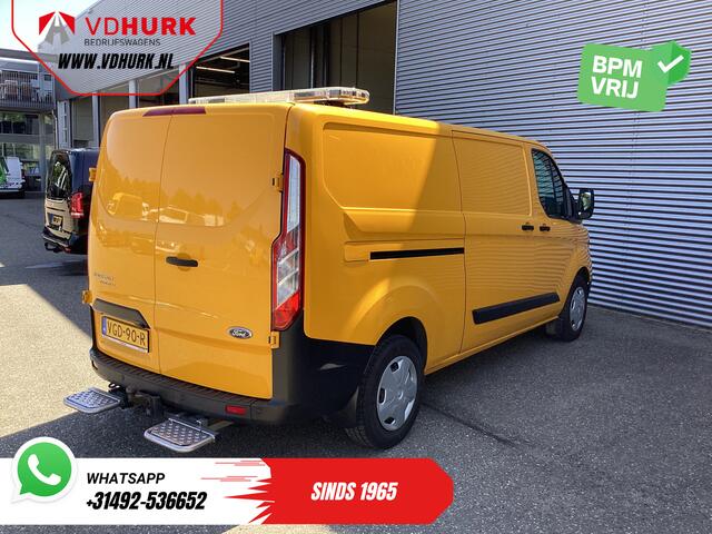 Ford TRANSIT CUSTOM 340 2.0 TDCI 130 pk L2 EXPORT ONLY Schuifdeur 2x/ 2.8t Trekverm./ Carplay/ Stoelverw./ Camera/ Trekhaak