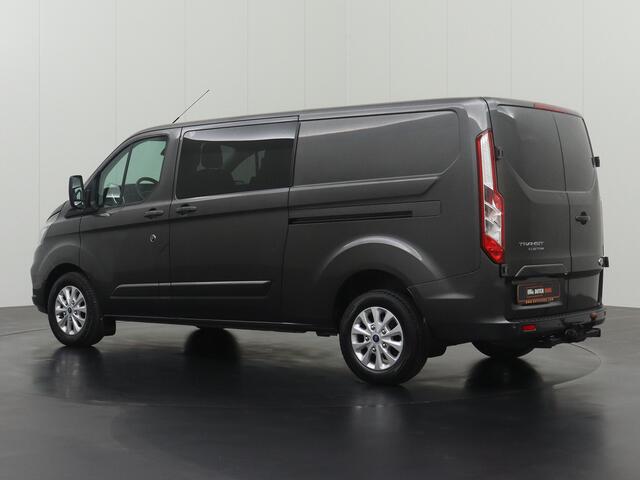 Ford TRANSIT CUSTOM 2.0TDci 170PK Dubbele Cabine Limited | 2xSchuifdeur | Navigatie | Camera | Airco | Cruise | Trekhaak