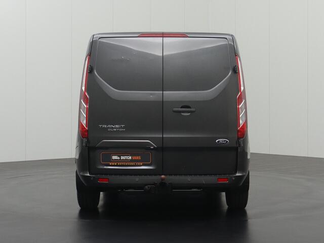 Ford TRANSIT CUSTOM 2.0TDci 170PK Dubbele Cabine Limited | 2xSchuifdeur | Navigatie | Camera | Airco | Cruise | Trekhaak