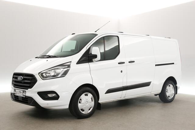 Ford TRANSIT CUSTOM 300 2.0 TDCI L2H1 Automaat 2xSchuifdeur LED Airco Camera Cruise Carplay PDC 3 Persoons