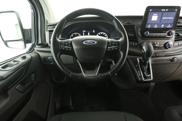 Ford TRANSIT CUSTOM 300 2.0 TDCI L2H1 Automaat 2xSchuifdeur LED Airco Camera Cruise Carplay PDC 3 Persoons