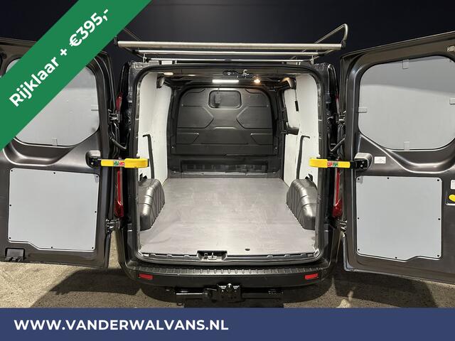 Ford TRANSIT CUSTOM 2.0 TDCI L1H1 Euro6 RIJKLAAR Airco | Trekhaak | Imperiaal | Cruisecontrol | Parkeersensoren | Bijrijdersbank LED