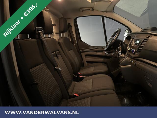 Ford TRANSIT CUSTOM 2.0 TDCI L1H1 Euro6 RIJKLAAR Airco | Trekhaak | Imperiaal | Cruisecontrol | Parkeersensoren | Bijrijdersbank LED