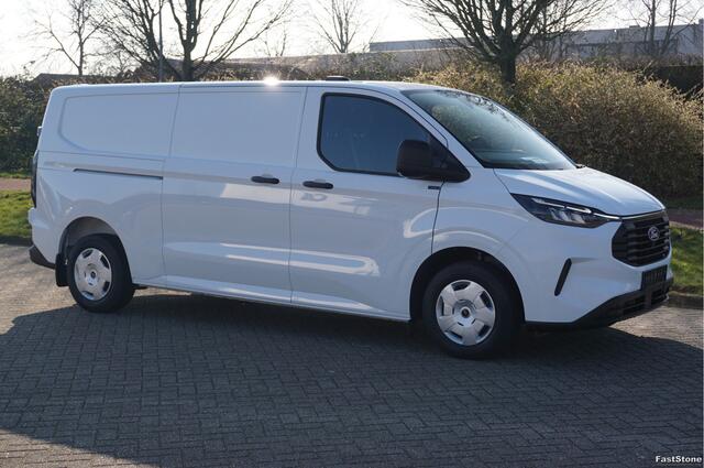 Ford TRANSIT CUSTOM 300L 130PK Trend BPM VRIJ!! Apple CP/ Android A. Cam, Stoel-Stoel Trekhaak!! NR. B01*
