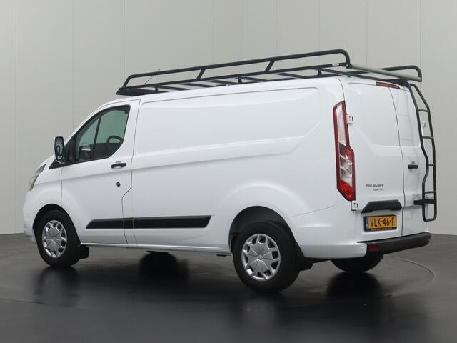 Ford TRANSIT CUSTOM 2.0TDCI 130PK Automaat | Imperiaal | Airco | Cruise | 3-Persoons | Betimmering