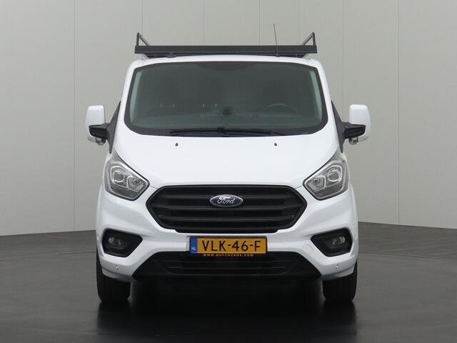 Ford TRANSIT CUSTOM 2.0TDCI 130PK Automaat | Imperiaal | Airco | Cruise | 3-Persoons | Betimmering