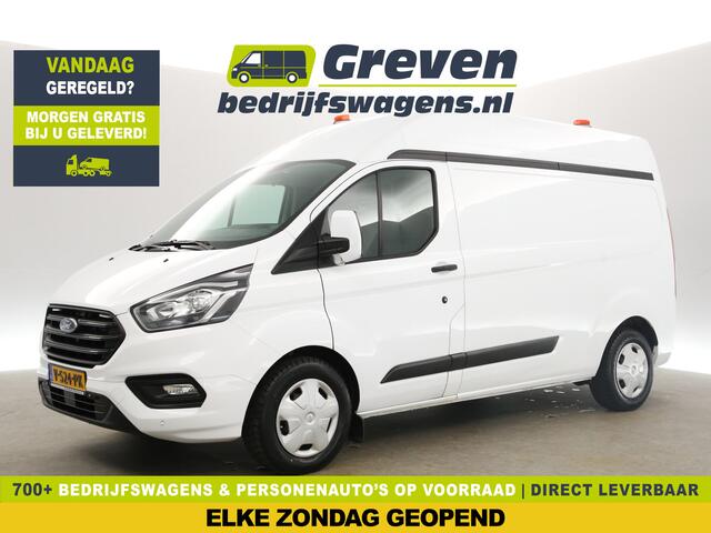 Ford TRANSIT CUSTOM 320 2.0 TDCI L2H2 2800KG Trekgew. Trekhaak Airco LED Cruise PDC Stoelverwarming Elektrpakket