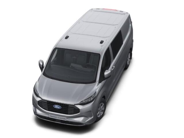 Ford TRANSIT CUSTOM 320 2.5 PHEV L2H1 Limited DC 233pk | Dubbele Cabine | Dubbele zijschuifdeur | 12-weg verstel- en verwarmbare AGR Stoelen | Inklapbare trekhaak | 17 inch lichtmetalen velgen | Driver Assistance Pack Premium | Verwarmbaar stuurwiel | Bekleding zijwand en a
