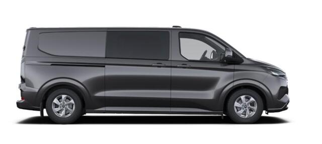 Ford TRANSIT CUSTOM 320 2.5 PHEV L2H1 Limited DC 233pk | Dubbele Cabine | Dubbele zijschuifdeur | 12-weg verstel- en verwarmbare AGR Stoelen | Inklapbare trekhaak | 17 inch lichtmetalen velgen | Driver Assistance Pack Premium | Verwarmbaar stuurwiel | Bekleding zijwand en a