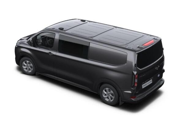 Ford TRANSIT CUSTOM 320 2.5 PHEV L2H1 Limited DC 233pk | Dubbele Cabine | Dubbele zijschuifdeur | 12-weg verstel- en verwarmbare AGR Stoelen | Inklapbare trekhaak | 17 inch lichtmetalen velgen | Driver Assistance Pack Premium | Verwarmbaar stuurwiel | Bekleding zijwand en a
