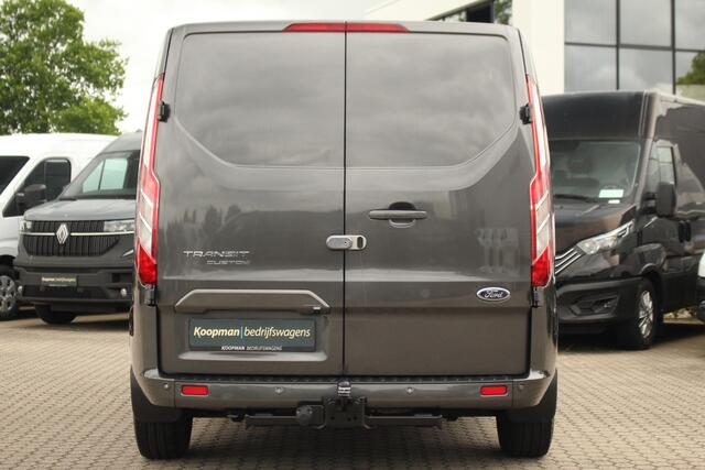 Ford TRANSIT CUSTOM 280 2.0TDCI 130pk L1H1 Limited | Automaat | Trekhaak | Camera | Cruise | Carplay/Android | Lease 450,- p/m