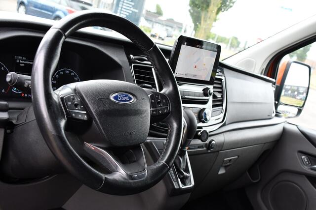 Ford TRANSIT CUSTOM 300 2.0 TDCI L1H1 Limited DC Raptor Edition Cruise, Camera, Carplay, 2 x Schuifdeur, Stoelverwarming, 170PK, Automaat, Uniek!
