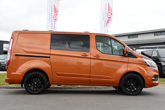 Ford TRANSIT CUSTOM 300 2.0 TDCI L1H1 Limited DC Raptor Edition Cruise, Camera, Carplay, 2 x Schuifdeur, Stoelverwarming, 170PK, Automaat, Uniek!