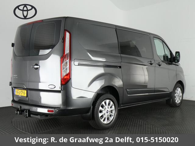 Ford TRANSIT CUSTOM 300 2.0 TDCI L1H1 Limited DC (ex.BTW) Dubbele Cabine | Navigatie | Stoelverwarming | Parkeerhulpcamera | Trekhaak |