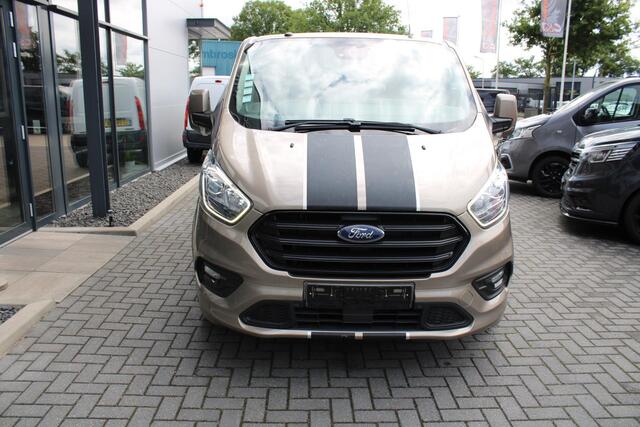Ford TRANSIT CUSTOM 2.0TD170Pk Sport Dubbele cabine sport airco navi cruise luxe marge