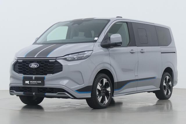 Ford TRANSIT CUSTOM 340 2.5 PHEV L2H1 Sport | 9P | Panoramadak | ACC | Stoel+Stuurverwarming | 360° Camera | BLIS
