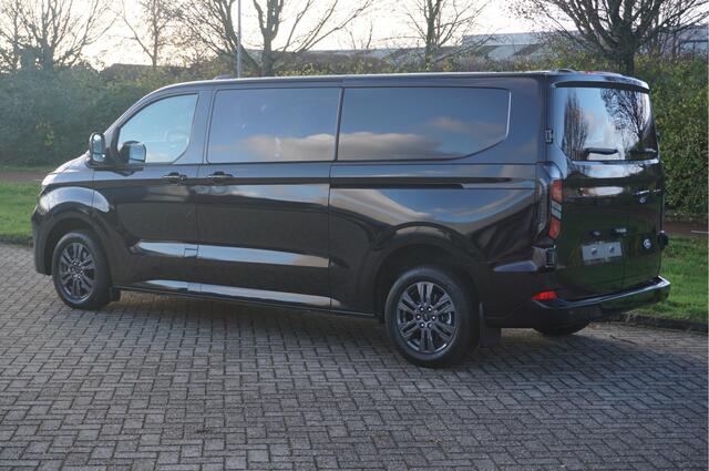Ford TRANSIT CUSTOM 320L 170PK Limited AUT BPM VRIJ!! Navi, Cam, Adap. Cruise, 17" LM, LED 2x Schuifdeur!! NR. V336*