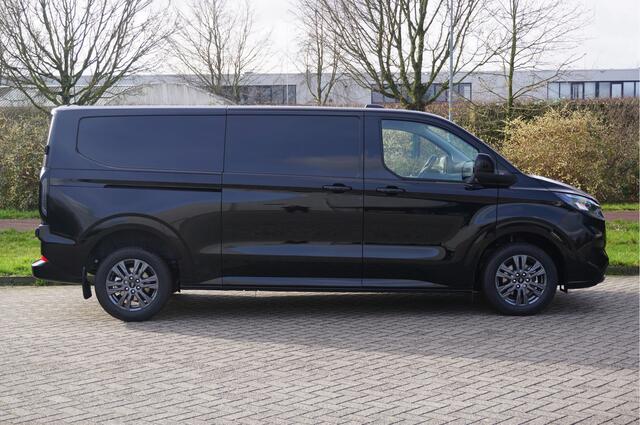 Ford TRANSIT CUSTOM 320L 170PK Limited AUT BPM VRIJ!! Navi, Cam, Adap. Cruise, 17" LM, LED 2x Schuifdeur!! NR. V755*