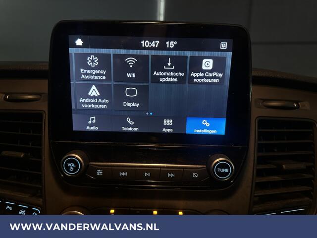 Ford TRANSIT CUSTOM 2.0 TDCI 131pk L2H1 Euro6 Airco | Apple Carplay | Android Auto | LED Cruiscontrol, Verwarmde Voorruit, Parkeersensoren, Bijrijdersbank, 2800kg Trekvermogen