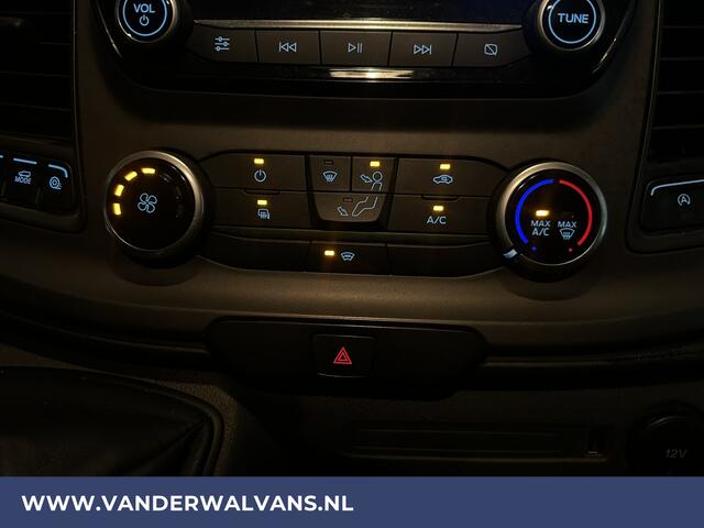 Ford TRANSIT CUSTOM 2.0 TDCI 131pk L2H1 Euro6 Airco | Apple Carplay | Android Auto | LED Cruiscontrol, Verwarmde Voorruit, Parkeersensoren, Bijrijdersbank, 2800kg Trekvermogen