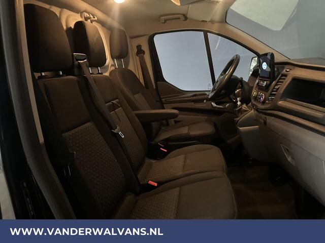 Ford TRANSIT CUSTOM 2.0 TDCI 131pk L2H1 Euro6 Airco | Apple Carplay | Android Auto | LED Cruiscontrol, Verwarmde Voorruit, Parkeersensoren, Bijrijdersbank, 2800kg Trekvermogen
