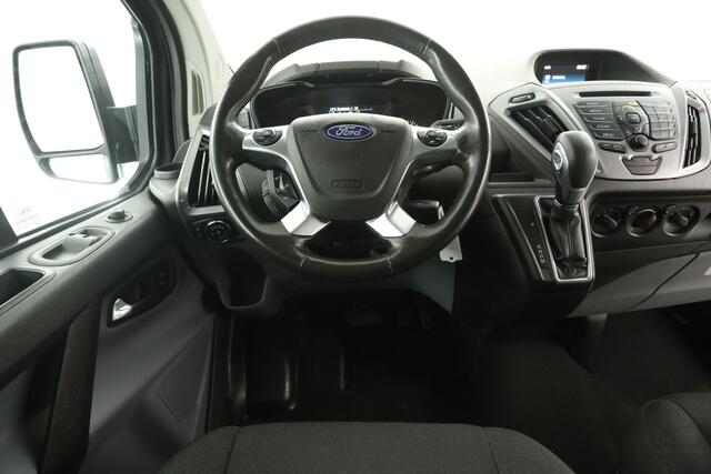Ford TRANSIT CUSTOM 270 2.0 TDCI L1H1 Marge Automaat Airco Camera Cruise 2xSchuifdeur PDC 3 Persoons Trekhaak