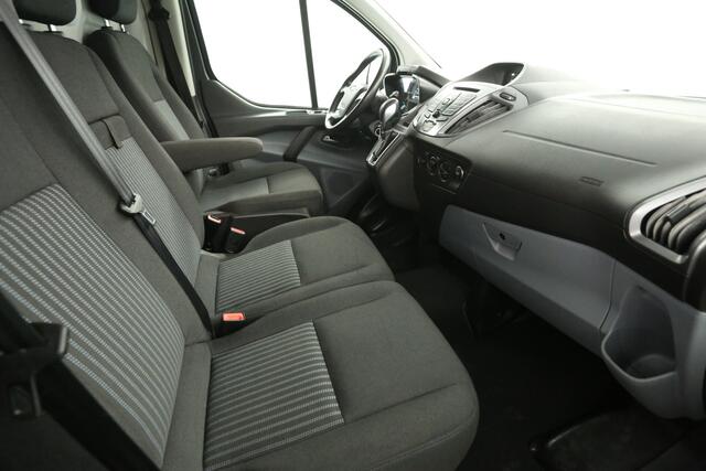 Ford TRANSIT CUSTOM 270 2.0 TDCI L1H1 Marge Automaat Airco Camera Cruise 2xSchuifdeur PDC 3 Persoons Trekhaak