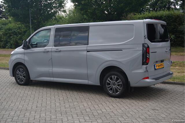 Ford TRANSIT CUSTOM 320L 170PK DC Limited AUT MY2024 Navi, ACC, Trekhaak, 360° Cam, 17" LM, 2x Schuifdeur!! NR. 369