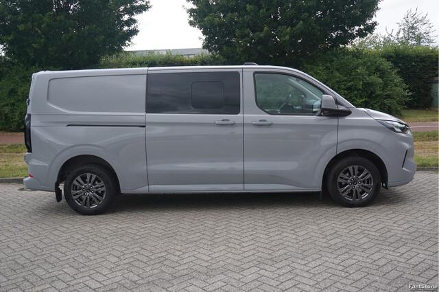 Ford TRANSIT CUSTOM 320L 170PK DC Limited AUT MY2024 Navi, ACC, Trekhaak, 360° Cam, 17" LM, 2x Schuifdeur!! NR. 369