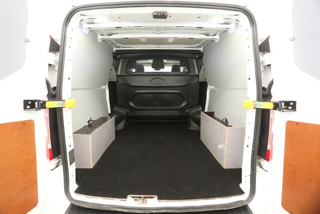 Ford TRANSIT CUSTOM 340 2.0 TDCI L2H1 | Dubbele Cabine | 5 Pers | Automaat Camera Carplay LED Airco 2xSchuifdeur Imperiaal Navi Cruise PDC Trekhaak