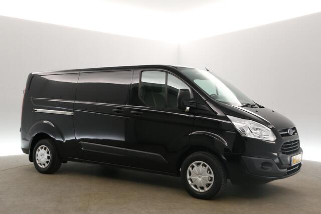 Ford TRANSIT CUSTOM 2.0 TDCI L2H1 Airco Cruise Camera Trekhaak 2xSchuifdeur 3 Persoons PDC Elektrpakket
