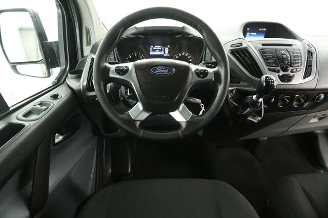 Ford TRANSIT CUSTOM 2.0 TDCI L2H1 Airco Cruise Camera Trekhaak 2xSchuifdeur 3 Persoons PDC Elektrpakket