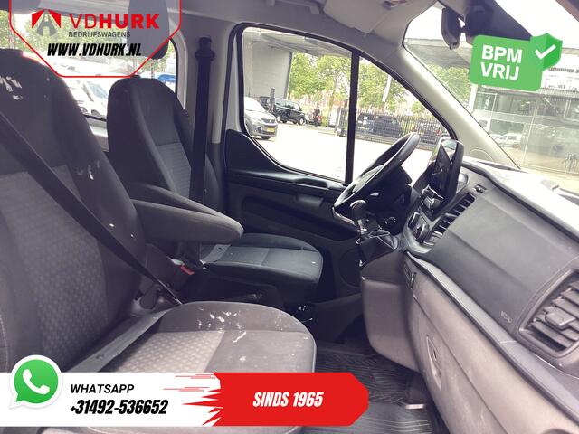 Ford TRANSIT CUSTOM 2.0 TDCI L2 Trend DC Dubbel Cabine BPM VRIJ! NL Auto/ Stoelverw./ Carplay/ 2.7t Trekverm./ Navi/ PDC/ Cruise