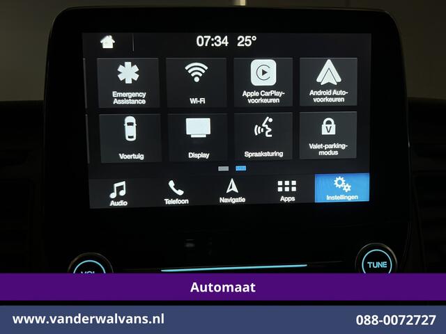 Ford TRANSIT CUSTOM 2.0 TDCI 131pk Automaat L1H1 Euro6 Airco | Camera | Navigatie | LED | Apple Carplay | Android Auto Cruisecontrol, Stoelverwarming, Trekhaak, Parkeersensoren, Achterklep