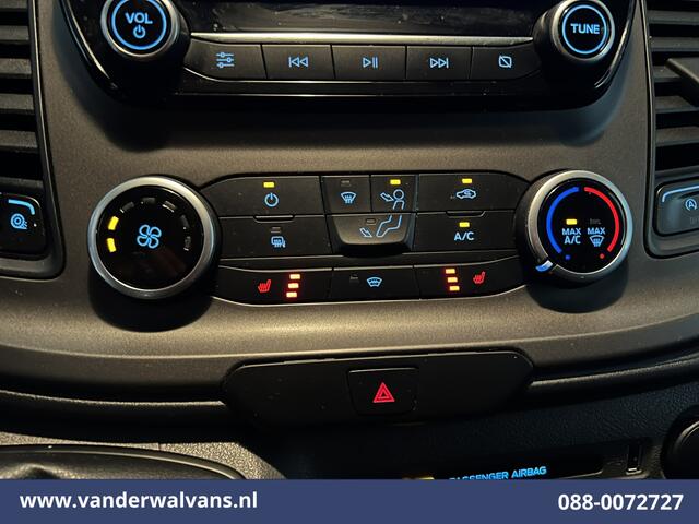Ford TRANSIT CUSTOM 2.0 TDCI L2H1 Euro6 Airco | Camera | Navigatie | LED | Cruisecontrol | Stoelverwarming Verwarmde voorruit, Parkeersensoren, Bijrijdersbank, 2800kg trekvermogen