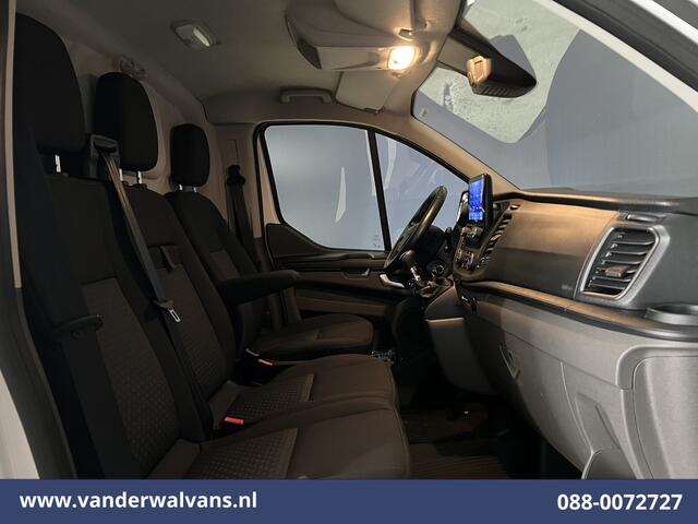 Ford TRANSIT CUSTOM 2.0 TDCI L2H1 Euro6 Airco | Camera | Navigatie | LED | Cruisecontrol | Stoelverwarming Verwarmde voorruit, Parkeersensoren, Bijrijdersbank, 2800kg trekvermogen
