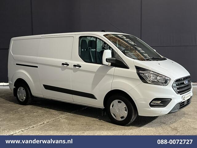 Ford TRANSIT CUSTOM 2.0 TDCI L2H1 Euro6 Airco | Camera | Navigatie | LED | Cruisecontrol | Stoelverwarming Verwarmde voorruit, Parkeersensoren, Bijrijdersbank, 2800kg trekvermogen