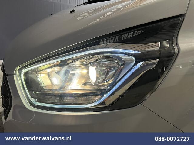Ford TRANSIT CUSTOM 2.0 TDCI L2H1 Euro6 Airco | Camera | Navigatie | LED | Cruisecontrol | Stoelverwarming | Verwarmde voorruit Parkeersensoren, Bijrijdersbank