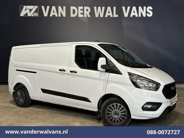Ford TRANSIT CUSTOM 2.0 TDCI 130pk L2H1 Euro6 Airco | Multimedia scherm | 2800kg Trekhaak | Stoelverwarming | Cruisecontrol | Parkeersensoren, bijrijdersbank, verwarmde voorruit