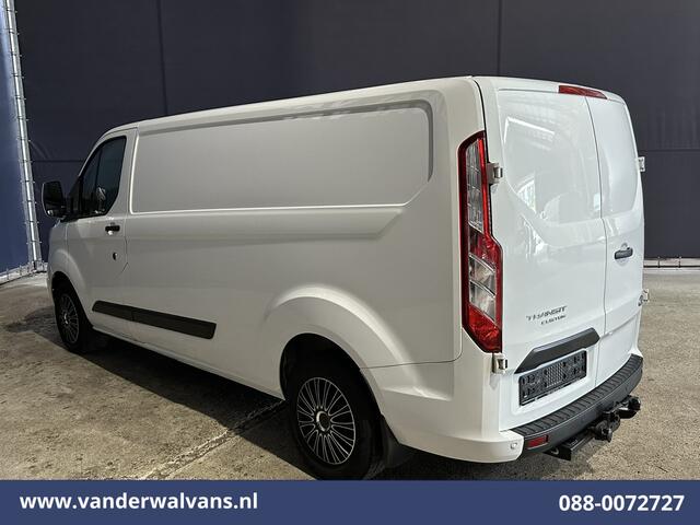 Ford TRANSIT CUSTOM 2.0 TDCI 130pk L2H1 Euro6 Airco | Multimedia scherm | 2800kg Trekhaak | Stoelverwarming | Cruisecontrol | Parkeersensoren, bijrijdersbank, verwarmde voorruit