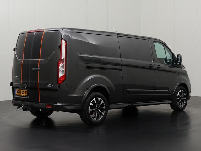 Ford TRANSIT CUSTOM 2.0TDCI 170PK Automaat Lang Sport | Led-Xenon | Leder | Adaptieve Cruise | 2xSchuifdeur | Trekhaak