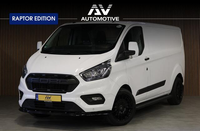 Ford TRANSIT CUSTOM 340 2.0 TDCI 190 PK L2H1 | Raptor Edition | Blind Spot | Bi-Xenon | Navigatie | Camera | CarPlay | 3-Zitter | DAB | Cruise control | PDC V+A | LED | Nieuwe APK | Dealer onderhouden