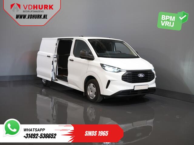 Ford TRANSIT CUSTOM 320 2.0 TDCI 136 pk L2 Trend BPM VRIJ! LED/ Standkachel/ Stoelverw/ 2.7t. Trekverm./ Carplay/ Camera/ Climate/ PDC/ Cruise