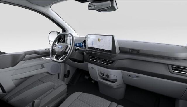 Ford TRANSIT CUSTOM 340 2.5 PHEV L2H1 Limited 233pk | Kombi | Incl. BTW/BPM | Dubbele zijschuifdeur | Privacy Glass | Inklapbare trekhaak | 17 inch lichtmetalen velgen | Driver Assistance Pack Premium | Verwarmbaar stuurwiel