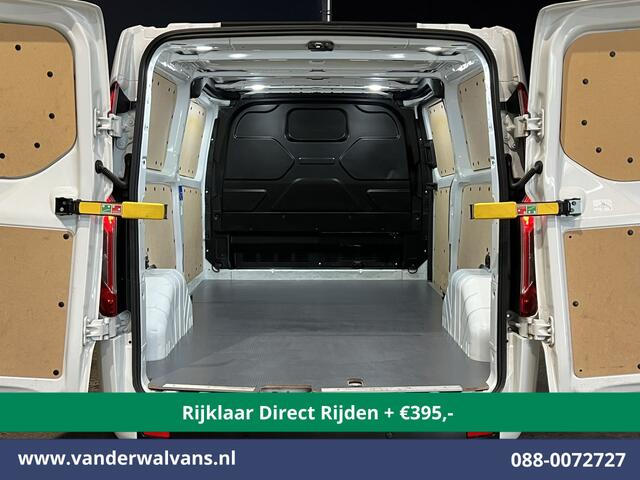 Ford TRANSIT CUSTOM 2.0 TDCI L2H1 Euro6 *Rijklaar Direct Rijden* Airco | Camera | Android auto | Cruisecontrol | Parkeersensoren verwarmde voorruit, bijrijdersbank, 2800kg trekvermogen