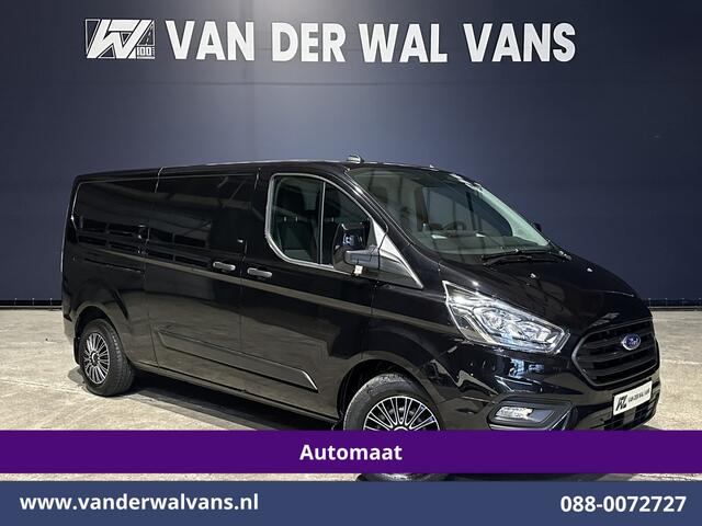 Ford TRANSIT CUSTOM 2.0 TDCI 130pk Automaat L2H1 Euro6 Airco | Apple Carplay | LED | Cruisecontrol Android Auto, Verwarmde voorruit, Parkeersensoren, Bijrijdersbank